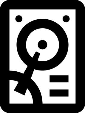 Uygulama UI, Web Tasarımı, Bulut ve Veri Yönetimi Ana Depolama Simgesi Siyah ve Beyaz PNG Uygulama UI, Web Tasarımı, Bulut ve Veri Yönetimi Kullanımı için Depolama Simgesi Simgesi