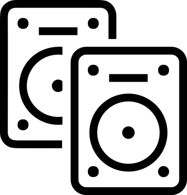 Uygulama UI, Web Tasarımı, Bulut ve Veri Yönetimi Ana Depolama Simgesi Siyah ve Beyaz PNG Uygulama UI, Web Tasarımı, Bulut ve Veri Yönetimi Kullanımı için Depolama Simgesi Simgesi