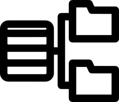 Uygulama UI, Web Tasarımı, Bulut ve Veri Yönetimi Ana Depolama Simgesi Siyah ve Beyaz PNG Uygulama UI, Web Tasarımı, Bulut ve Veri Yönetimi Kullanımı için Depolama Simgesi Simgesi