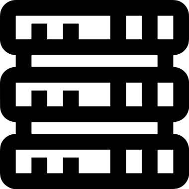 Uygulama UI, Web Tasarımı, Bulut ve Veri Yönetimi Ana Depolama Simgesi Siyah ve Beyaz PNG Uygulama UI, Web Tasarımı, Bulut ve Veri Yönetimi Kullanımı için Depolama Simgesi Simgesi