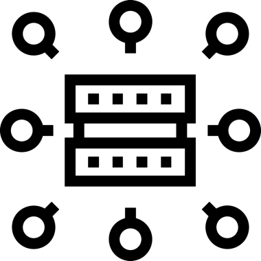 Uygulama UI, Web Tasarımı, Bulut ve Veri Yönetimi Ana Depolama Simgesi Siyah ve Beyaz PNG Uygulama UI, Web Tasarımı, Bulut ve Veri Yönetimi Kullanımı için Depolama Simgesi Simgesi