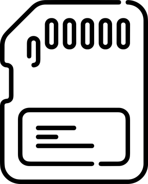 Uygulama UI, Web Tasarımı, Bulut ve Veri Yönetimi Ana Depolama Simgesi Siyah ve Beyaz PNG Uygulama UI, Web Tasarımı, Bulut ve Veri Yönetimi Kullanımı için Depolama Simgesi Simgesi