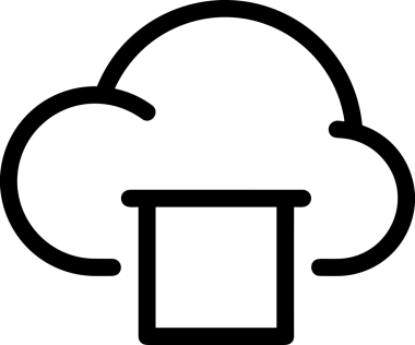 Uygulama UI, Web Tasarımı, Bulut ve Veri Yönetimi Ana Depolama Simgesi Siyah ve Beyaz PNG Uygulama UI, Web Tasarımı, Bulut ve Veri Yönetimi Kullanımı için Depolama Simgesi Simgesi