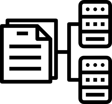 Uygulama UI, Web Tasarımı, Bulut ve Veri Yönetimi Ana Depolama Simgesi Siyah ve Beyaz PNG Uygulama UI, Web Tasarımı, Bulut ve Veri Yönetimi Kullanımı için Depolama Simgesi Simgesi