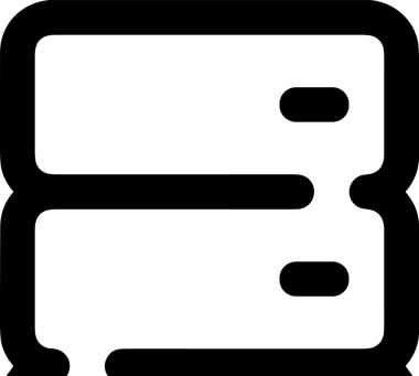 Uygulama UI, Web Tasarımı, Bulut ve Veri Yönetimi Ana Depolama Simgesi Siyah ve Beyaz PNG Uygulama UI, Web Tasarımı, Bulut ve Veri Yönetimi Kullanımı için Depolama Simgesi Simgesi