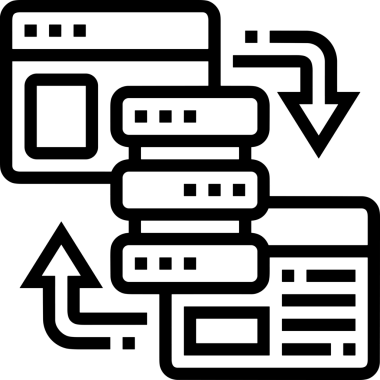 Uygulama UI, Web Tasarımı, Bulut ve Veri Yönetimi Ana Depolama Simgesi Siyah ve Beyaz PNG Uygulama UI, Web Tasarımı, Bulut ve Veri Yönetimi Kullanımı için Depolama Simgesi Simgesi