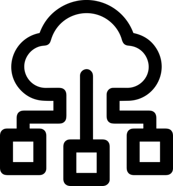 Uygulama UI, Web Tasarımı, Bulut ve Veri Yönetimi Ana Depolama Simgesi Siyah ve Beyaz PNG Uygulama UI, Web Tasarımı, Bulut ve Veri Yönetimi Kullanımı için Depolama Simgesi Simgesi