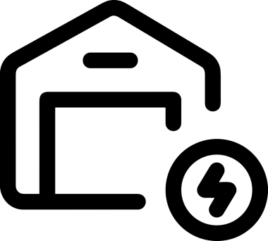 Uygulama UI, Web Tasarımı, Bulut ve Veri Yönetimi Kullanımı için Depolama Simgesi Siyah ve Beyaz PNG