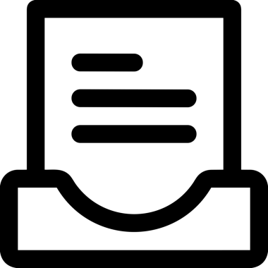Uygulama UI, Web Tasarımı, Bulut ve Veri Yönetimi Kullanımı için Depolama Simgesi Siyah ve Beyaz PNG