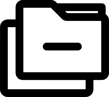 Uygulama UI, Web Tasarımı, Bulut ve Veri Yönetimi Kullanımı için Depolama Simgesi Siyah ve Beyaz PNG