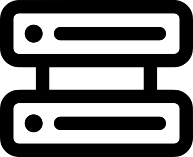 Uygulama UI, Web Tasarımı, Bulut ve Veri Yönetimi Ana Depolama Simgesi Siyah ve Beyaz PNG Uygulama UI, Web Tasarımı, Bulut ve Veri Yönetimi Kullanımı için Depolama Simgesi Simgesi