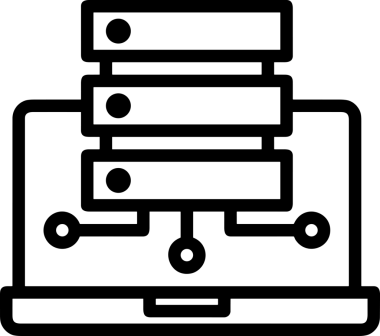 Uygulama UI, Web Tasarımı, Bulut ve Veri Yönetimi Ana Depolama Simgesi Siyah ve Beyaz PNG Uygulama UI, Web Tasarımı, Bulut ve Veri Yönetimi Kullanımı için Depolama Simgesi Simgesi