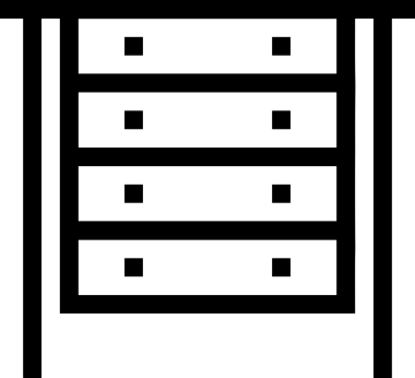 Uygulama UI, Web Tasarımı, Bulut ve Veri Yönetimi Ana Depolama Simgesi Siyah ve Beyaz PNG Uygulama UI, Web Tasarımı, Bulut ve Veri Yönetimi Kullanımı için Depolama Simgesi Simgesi