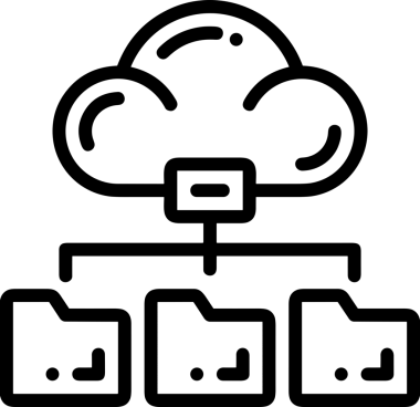 Uygulama UI, Web Tasarımı, Bulut ve Veri Yönetimi Ana Depolama Simgesi Siyah ve Beyaz PNG Uygulama UI, Web Tasarımı, Bulut ve Veri Yönetimi Kullanımı için Depolama Simgesi Simgesi