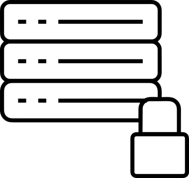 Uygulama UI, Web Tasarımı, Bulut ve Veri Yönetimi Ana Depolama Simgesi Siyah ve Beyaz PNG Uygulama UI, Web Tasarımı, Bulut ve Veri Yönetimi Kullanımı için Depolama Simgesi Simgesi