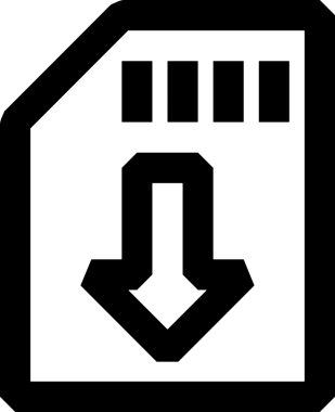 Uygulama UI, Web Tasarımı, Bulut ve Veri Yönetimi Ana Depolama Simgesi Siyah ve Beyaz PNG Uygulama UI, Web Tasarımı, Bulut ve Veri Yönetimi Kullanımı için Depolama Simgesi Simgesi