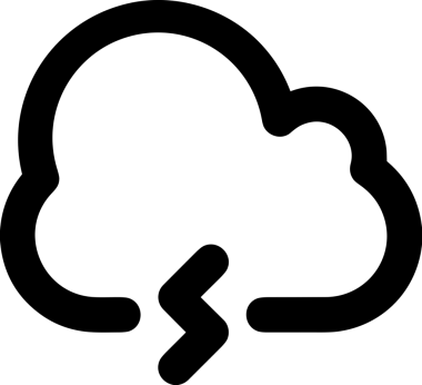 Uygulama UI, Web Tasarımı, Bulut ve Veri Yönetimi Kullanımı için Depolama Simgesi Siyah ve Beyaz PNG