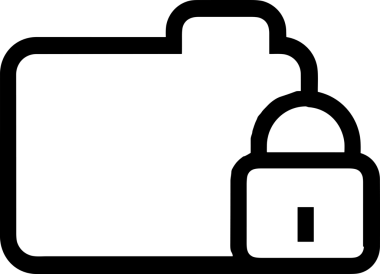 Uygulama UI, Web Tasarımı, Bulut ve Veri Yönetimi Kullanımı için Depolama Simgesi Siyah ve Beyaz PNG