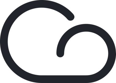 Uygulama UI, Web Tasarımı, Bulut ve Veri Yönetimi Kullanımı için Depolama Simgesi Siyah ve Beyaz PNG