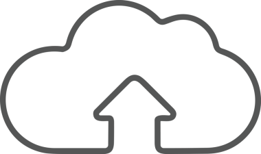 Uygulama UI, Web Tasarımı, Bulut ve Veri Yönetimi Kullanımı için Depolama Simgesi Siyah ve Beyaz PNG