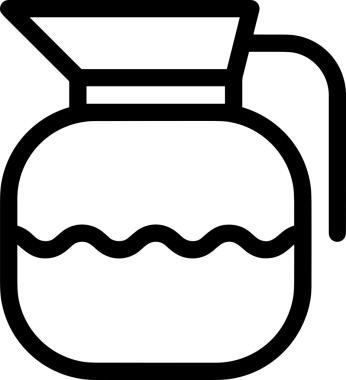 Uygulama UI, Web Tasarımı, Bulut ve Veri Yönetimi Kullanımı için Depolama Simgesi Siyah ve Beyaz PNG