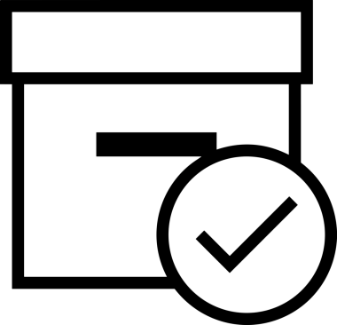 Uygulama UI, Web Tasarımı, Bulut ve Veri Yönetimi Kullanımı için Depolama Simgesi Siyah ve Beyaz PNG