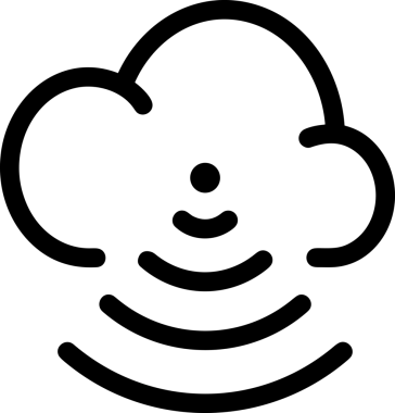 Uygulama UI, Web Tasarımı, Bulut ve Veri Yönetimi Kullanımı için Depolama Simgesi Siyah ve Beyaz PNG