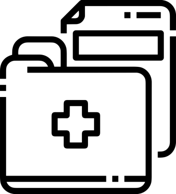 Uygulama UI, Web Tasarımı, Bulut ve Veri Yönetimi Kullanımı için Depolama Simgesi Siyah ve Beyaz PNG