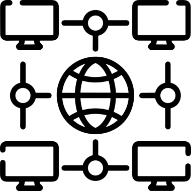 Uygulama UI, Web Tasarımı, Bulut ve Veri Yönetimi Kullanımı için Depolama Simgesi Siyah ve Beyaz PNG