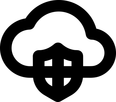 Uygulama UI, Web Tasarımı, Bulut ve Veri Yönetimi Kullanımı için Depolama Simgesi Siyah ve Beyaz PNG