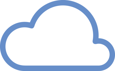 Uygulama UI, Web Tasarımı, Bulut ve Veri Yönetimi Kullanımı için Depolama Simgesi Siyah ve Beyaz PNG