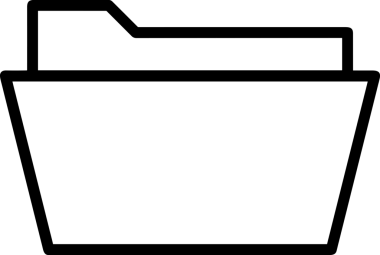 Uygulama UI, Web Tasarımı, Bulut ve Veri Yönetimi Kullanımı için Depolama Simgesi Siyah ve Beyaz PNG