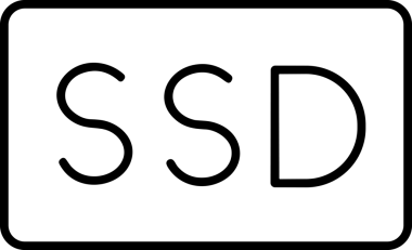 Uygulama UI, Web Tasarımı, Bulut ve Veri Yönetimi Kullanımı için Depolama Simgesi Siyah ve Beyaz PNG