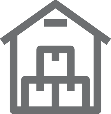 Uygulama UI, Web Tasarımı, Bulut ve Veri Yönetimi Kullanımı için Depolama Simgesi Siyah ve Beyaz PNG