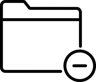 Uygulama UI, Web Tasarımı, Bulut ve Veri Yönetimi Kullanımı için Depolama Simgesi Siyah ve Beyaz PNG