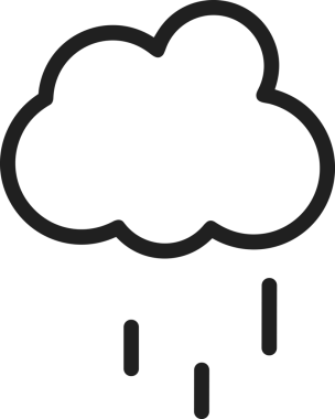 Uygulama UI, Web Tasarımı, Bulut ve Veri Yönetimi Kullanımı için Depolama Simgesi Siyah ve Beyaz PNG