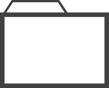 Uygulama UI, Web Tasarımı, Bulut ve Veri Yönetimi Kullanımı için Depolama Simgesi Siyah ve Beyaz PNG