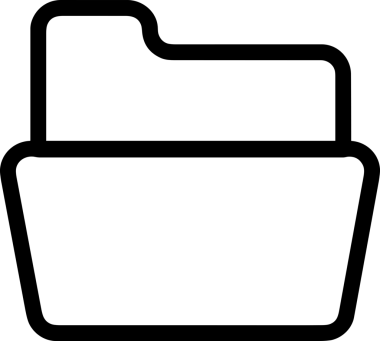 Uygulama UI, Web Tasarımı, Bulut ve Veri Yönetimi Kullanımı için Depolama Simgesi Siyah ve Beyaz PNG