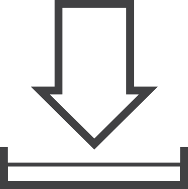 Uygulama UI, Web Tasarımı, Bulut ve Veri Yönetimi Kullanımı için Depolama Simgesi Siyah ve Beyaz PNG