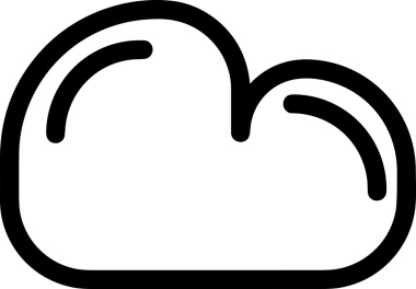 Uygulama UI, Web Tasarımı, Bulut ve Veri Yönetimi Kullanımı için Depolama Simgesi Siyah ve Beyaz PNG