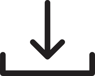 Uygulama UI, Web Tasarımı, Bulut ve Veri Yönetimi Kullanımı için Depolama Simgesi Siyah ve Beyaz PNG