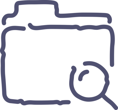 Uygulama UI, Web Tasarımı, Bulut ve Veri Yönetimi Kullanımı için Depolama Simgesi Siyah ve Beyaz PNG