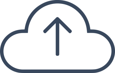 Uygulama UI, Web Tasarımı, Bulut ve Veri Yönetimi Kullanımı için Depolama Simgesi Siyah ve Beyaz PNG