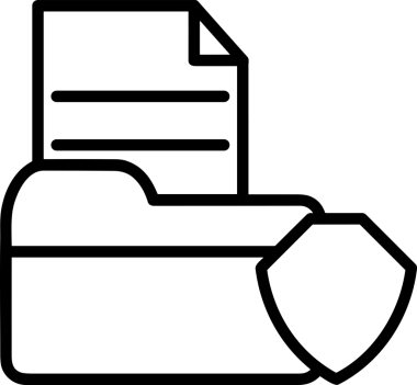 Uygulama UI, Web Tasarımı, Bulut ve Veri Yönetimi Kullanımı için Depolama Simgesi Siyah ve Beyaz PNG