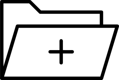 Uygulama UI, Web Tasarımı, Bulut ve Veri Yönetimi Kullanımı için Depolama Simgesi Siyah ve Beyaz PNG