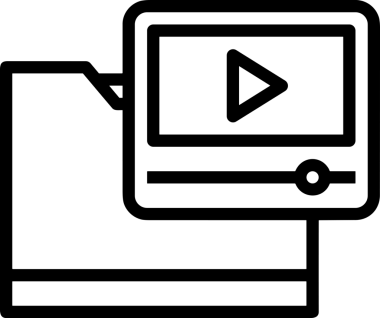 Uygulama UI, Web Tasarımı, Bulut ve Veri Yönetimi Kullanımı için Depolama Simgesi Siyah ve Beyaz PNG