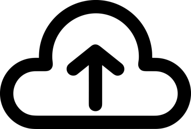 Uygulama UI, Web Tasarımı, Bulut ve Veri Yönetimi Kullanımı için Depolama Simgesi Siyah ve Beyaz PNG