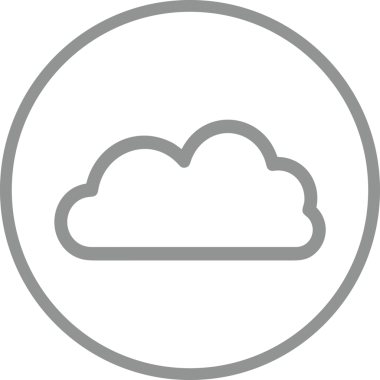 Uygulama UI, Web Tasarımı, Bulut ve Veri Yönetimi Kullanımı için Depolama Simgesi Siyah ve Beyaz PNG