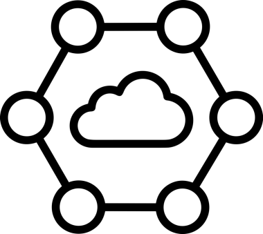 Uygulama UI, Web Tasarımı, Bulut ve Veri Yönetimi Kullanımı için Depolama Simgesi Siyah ve Beyaz PNG