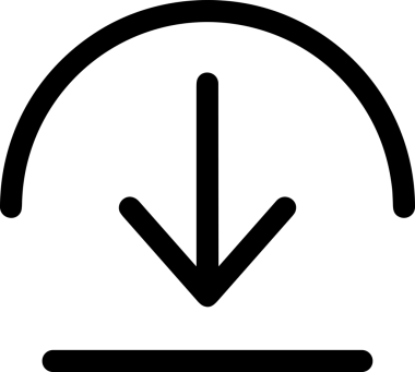 Uygulama UI, Web Tasarımı, Bulut ve Veri Yönetimi Kullanımı için Depolama Simgesi Siyah ve Beyaz PNG
